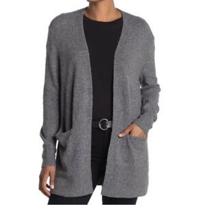 R:  Madewell Women's S gray Cardigan Sweater Open Front Wool Alpaca Blend